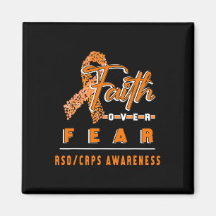 With Rsdcrps Awareness Faith Always Overs Fear Magnet