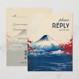 With song request Japonesque Harmony with Fuji RSVP Card