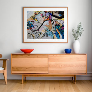 With Sun Kandinsky Poster