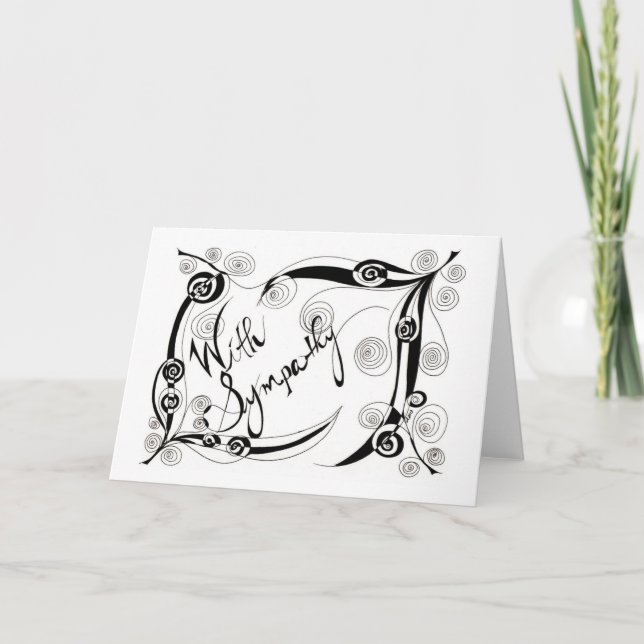 With Sympathy Card (Front)
