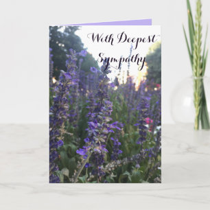 With Sympathy Card