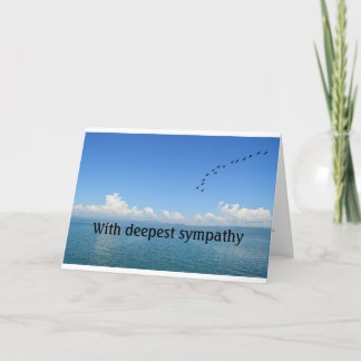 With Sympathy Card