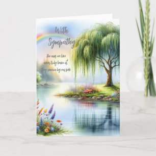 With Sympathy Greeting Card