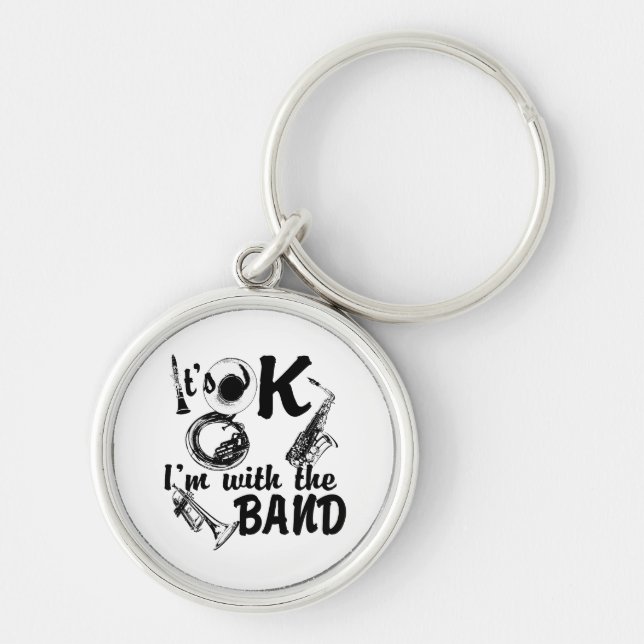 With the Band Key Ring (Front)