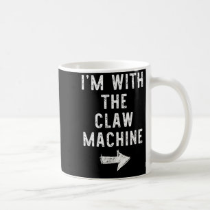 With The Claw Machine Funny Halloween Couple Coffee Mug