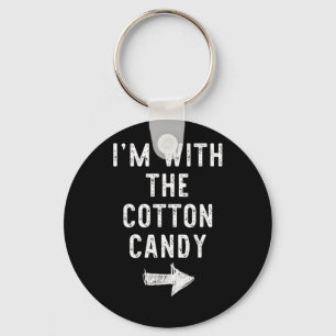 with The Cotton Candy Funny Halloween Couple Key Ring
