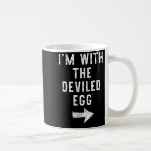 With The Deviled Egg Funny Halloween Couple Coffee Mug
