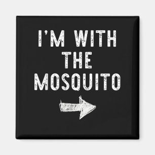 with The Mosquito Funny Halloween Couple Costume Magnet
