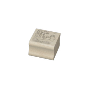 with the pale rooms of the rainbow, rubber stamp