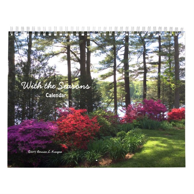 With the Seasons - Calendar --- (Cover)