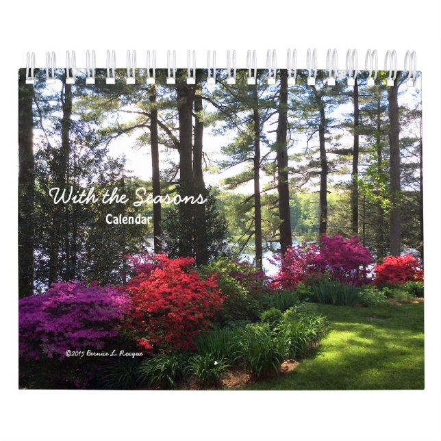 With the Seasons - Calendar --- (Cover)