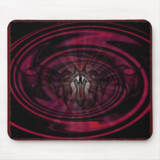 ''With this knife...'' Mouse Pad (Front)