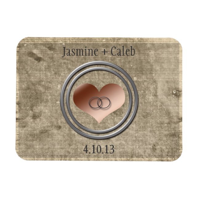 With This Ring by Shirley Taylor Magnet (Horizontal)