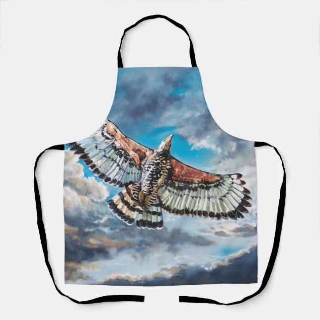 With Wings as Eagles - Apron (Front)