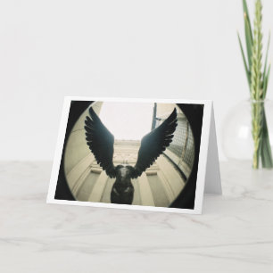 With Wings Wide Open... Card