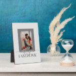 With You I am Home Family Photo Template   Plaque<br><div class="desc">This design may be personalised in the area provided by changing the photo and/or text. Or it can be customised by clicking Personalise this Template and then choosing the click to customise further option and delete or change the colour of the background, add text, change the text colour or style,...</div>