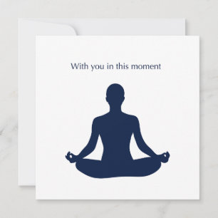With You In This Moment Art Card