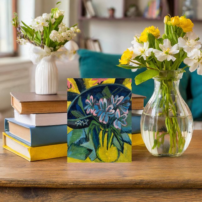 Withered Tulips | Ernst Ludwig Kirchner Postcard (Creator Uploaded)