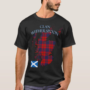Witherspoon Scottish Clan Tartan Scotland T-Shirt