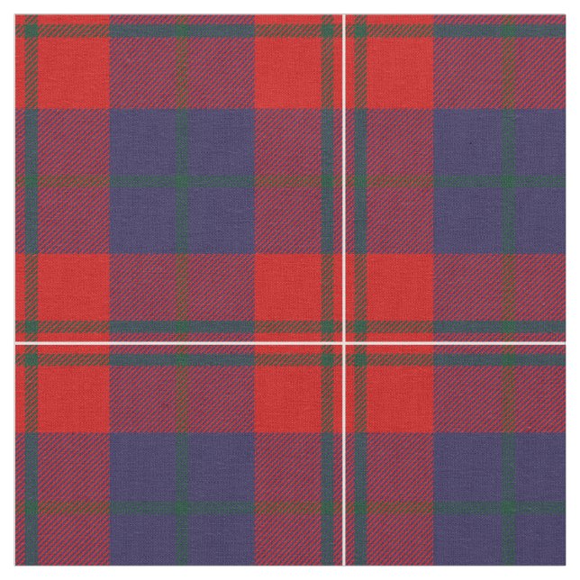 Witherspoon Tartan Print Fabric (Close Up)