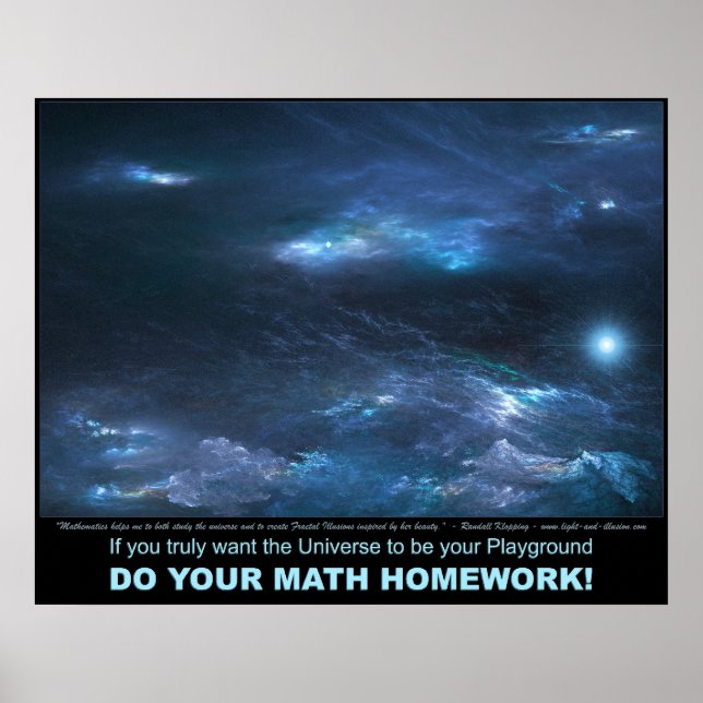 Within a Sea of Blue - Inspirational Poster (Front)