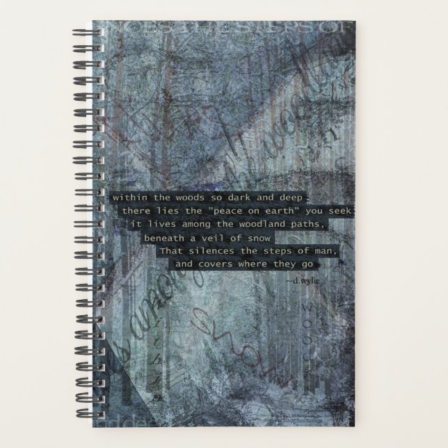 Within the Woods - Inspirational Planner (Front)