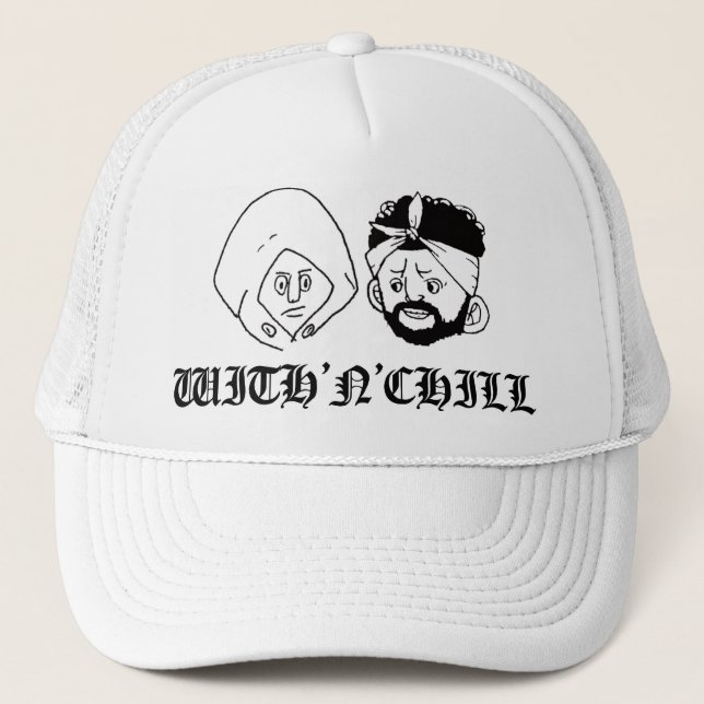 with'n'chill trucker hat (Front)