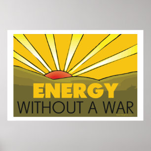 Without A War Solar Poster