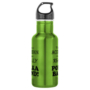 Without Accordion - Polka Band Stainless Steel Wat 532 Ml Water Bottle