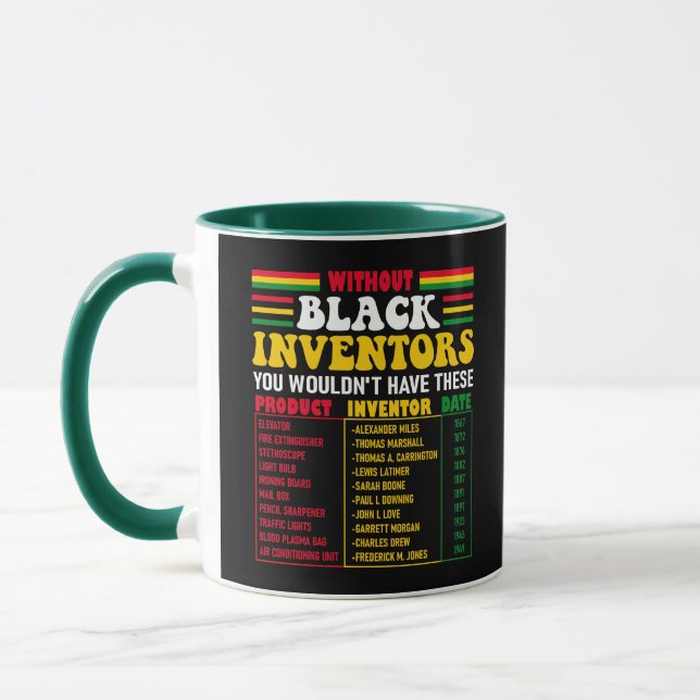 Without Black Inventors You Wouldn't Have These Mug (Left)