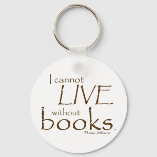 Without Books Key Ring