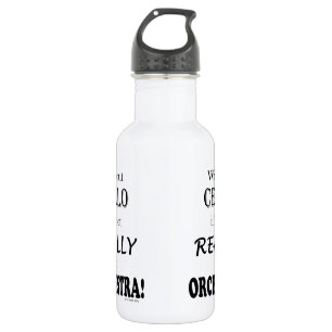 Without Cello - Orchestra 532 Ml Water Bottle
