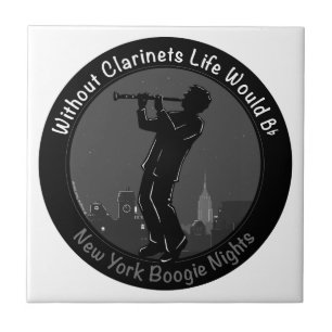 Without Clarinets Life Would B-Flat Tile