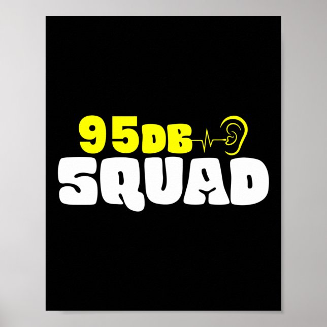 Without Hearing - Deaf - Unable To Hear - Deaf Awa Poster (Front)