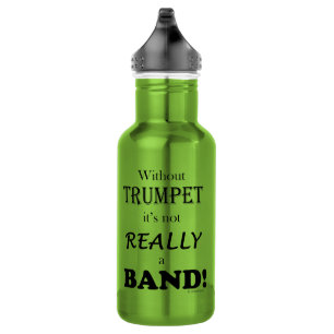 Without Trumpet - Band Stainless Steel Water Bottl 532 Ml Water Bottle