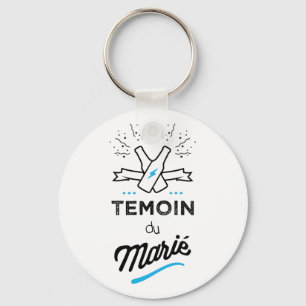 Witness of the bride key ring