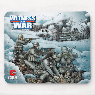 Witness to War mouse pad