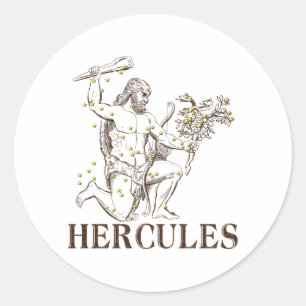 WITS: Hercules Classic Round Sticker