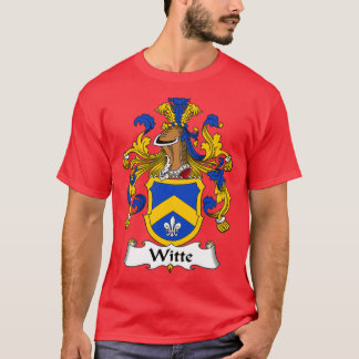 Witte Coat of Arms Family Crest  T-Shirt