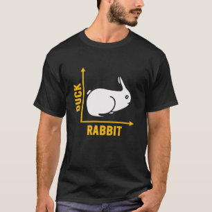 Wittgensteins Rabbit Duck Illusion Physics Nerd Ma T-Shirt