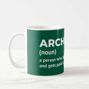 Witty Architect Definition Mug