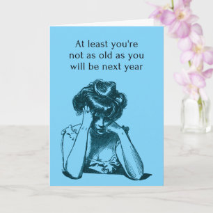 Witty Birthday Card