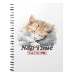 Witty Cat Quote Gifts, Mothers Day Notebook