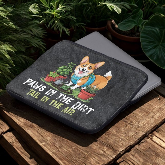 Witty Corgi  Laptop Sleeve (Creator Uploaded)