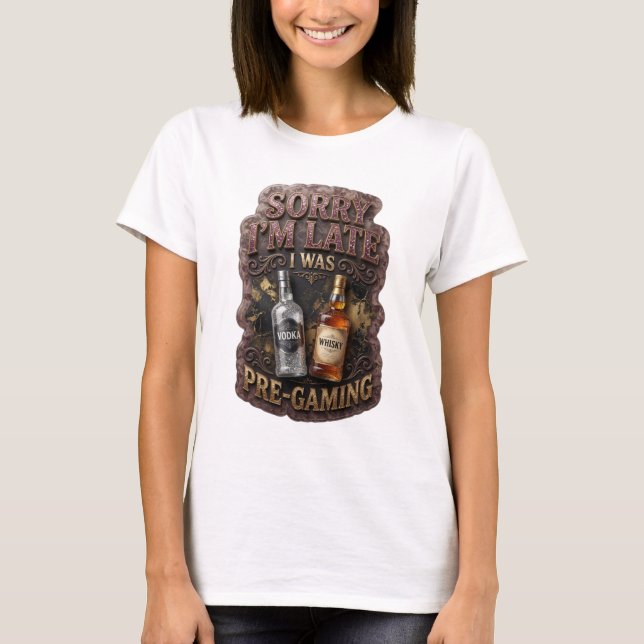 Witty Gold PRE GAMING Tee (Front)