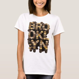 Witty Grey BROOKLYN Statement Design T-Shirt