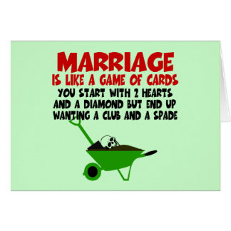 Witty marriage slogan