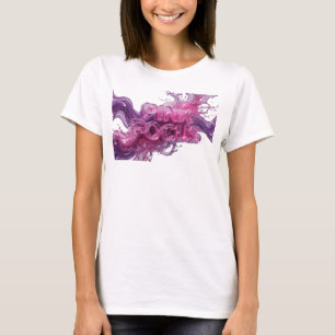 Witty Pink PINK FOCUS Text Design T-Shirt