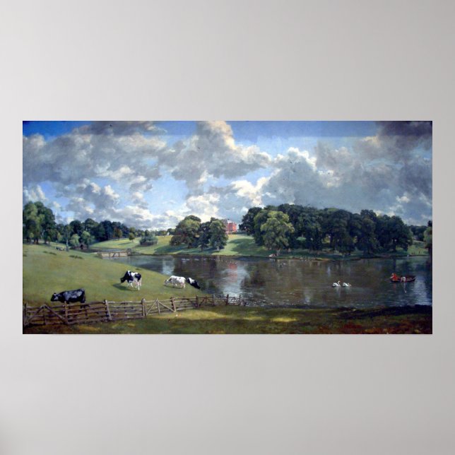Wivenhoe Park by John Constable Poster (Front)