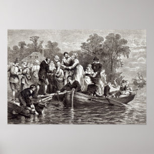 Wives for the Settlers at Jamestown Poster